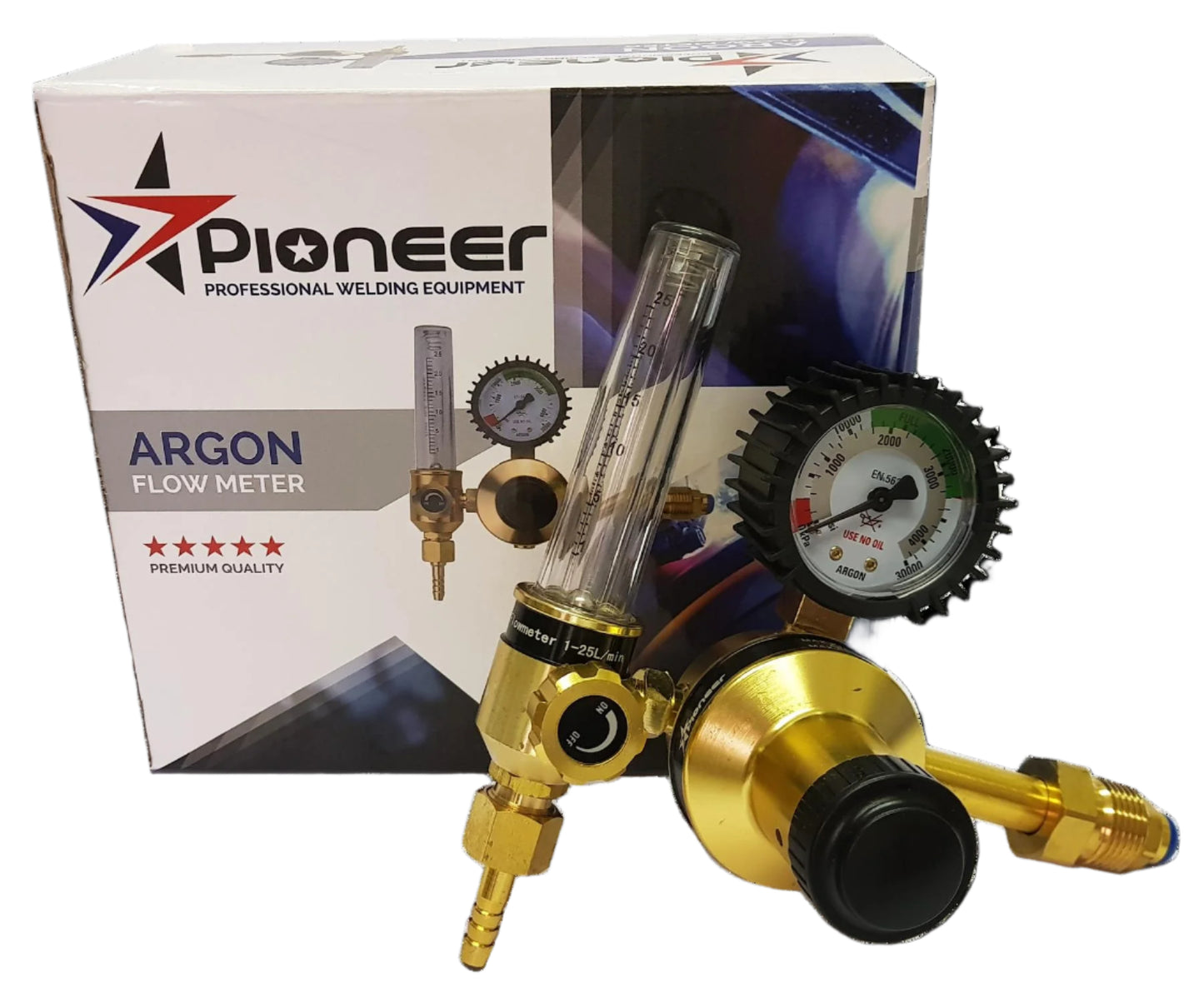 REGULATOR - ARGON FLOW METER