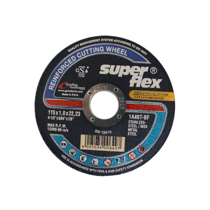 SLIMLINE CUTTING DISC - 115 X 1 X 22.2 (S.FLEX)