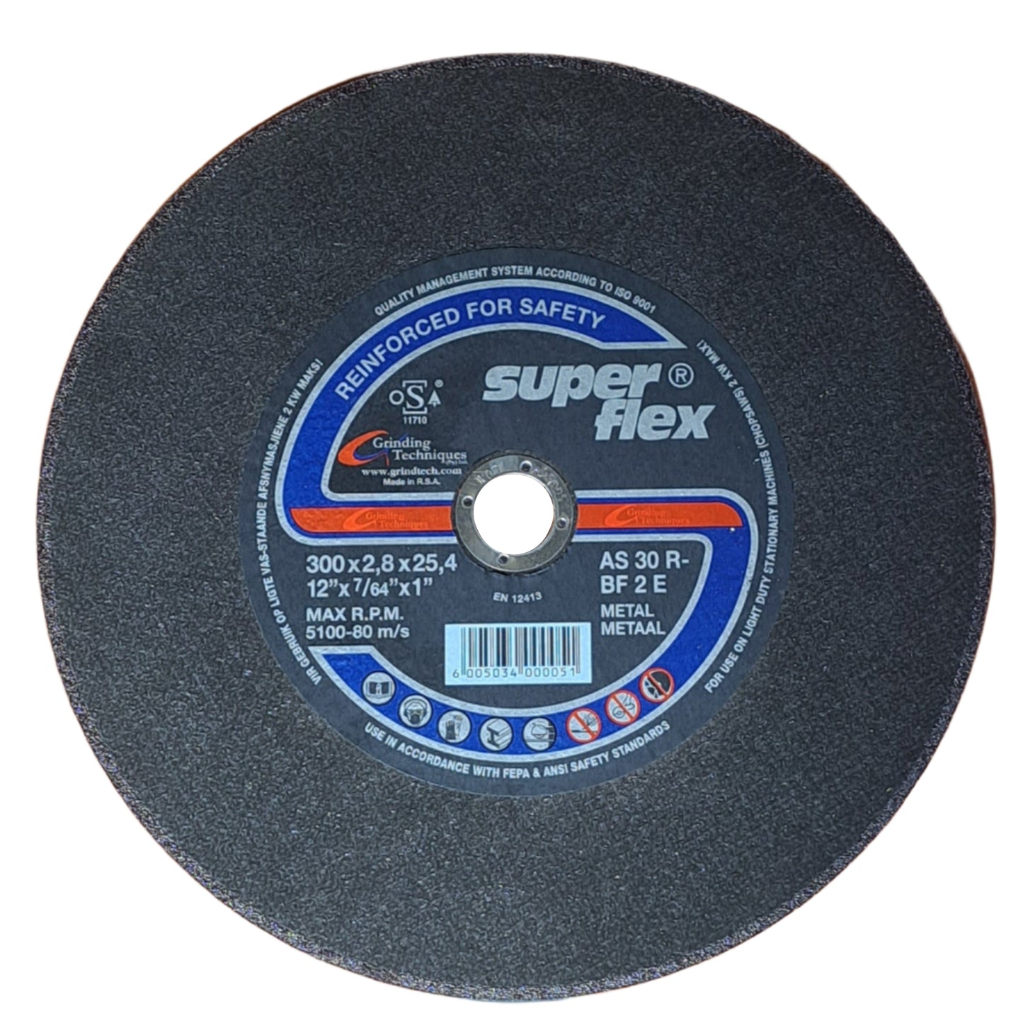 STEEL CUT (L.DUTY; FLAT) 300 X 2.8 X 25.4 (S.FLEX)