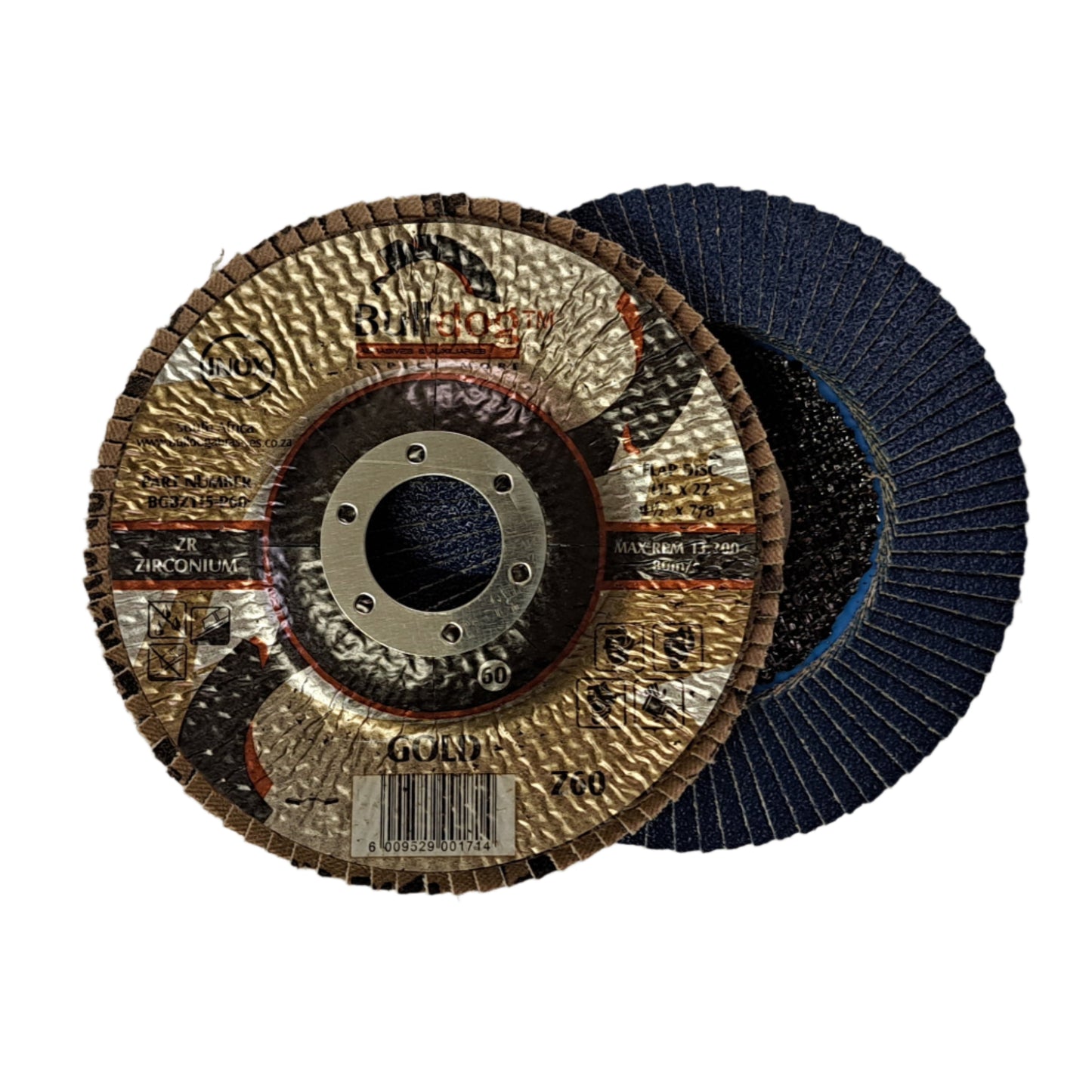 FLAP DISC - 115 BULLDOG GOLD