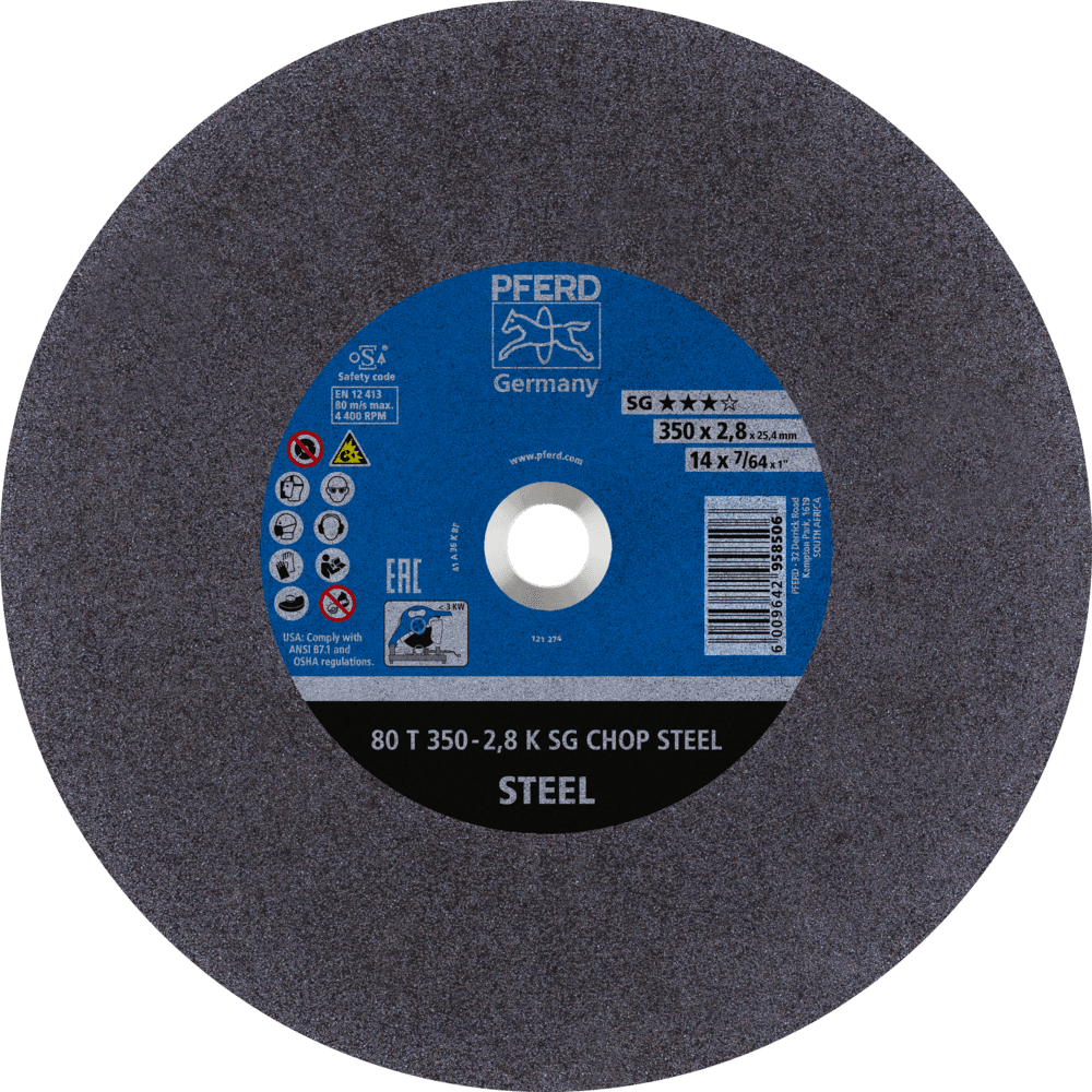 STEEL CUT-OFF- 80 T 350 - 2,8 25.4(SG-CHOP PFERD)