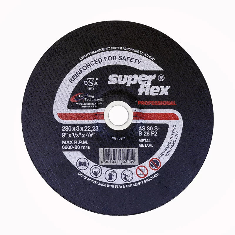 STEEL CUTTING PROF. - 230 X 3 X 22.2 (S.FLEX)