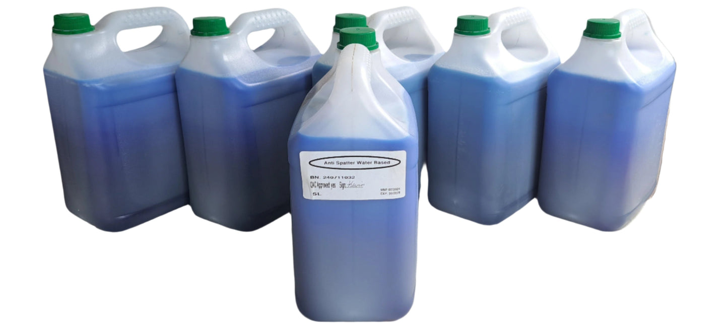 ANTI SPATTER W/BASED - 5LTR BLUE (SPRAY ON)
