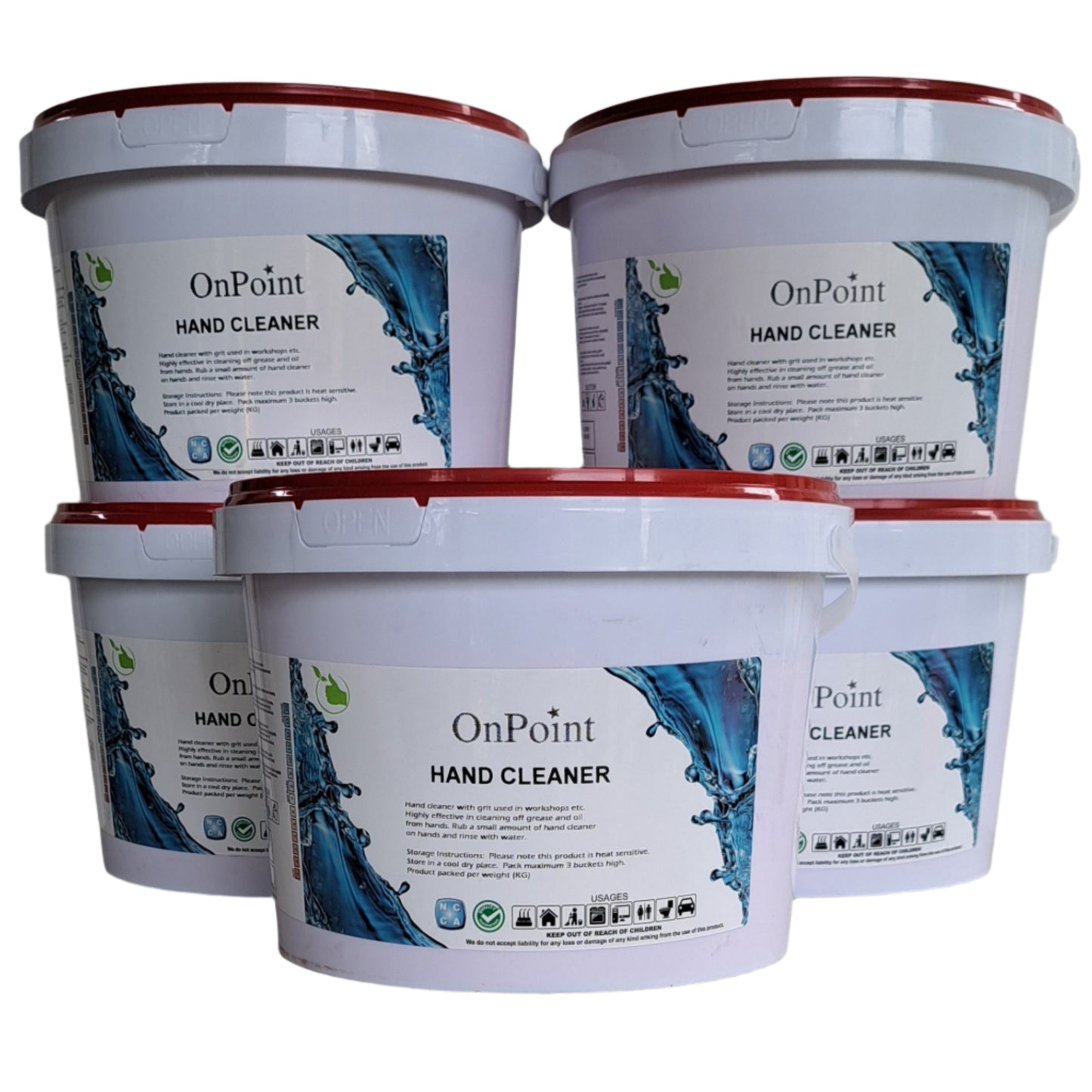 HAND CLEANER   GRIT   5KG - COLOUR