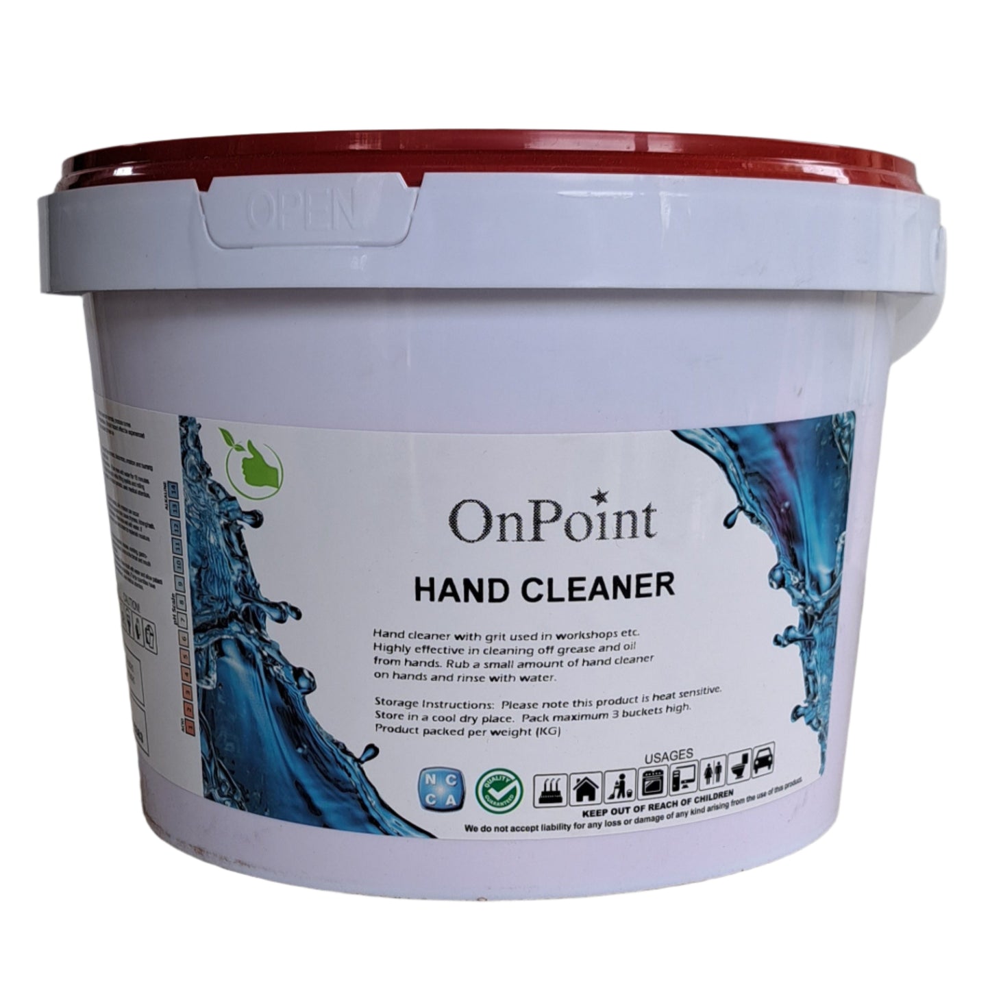 HAND CLEANER   GRIT   5KG - COLOUR