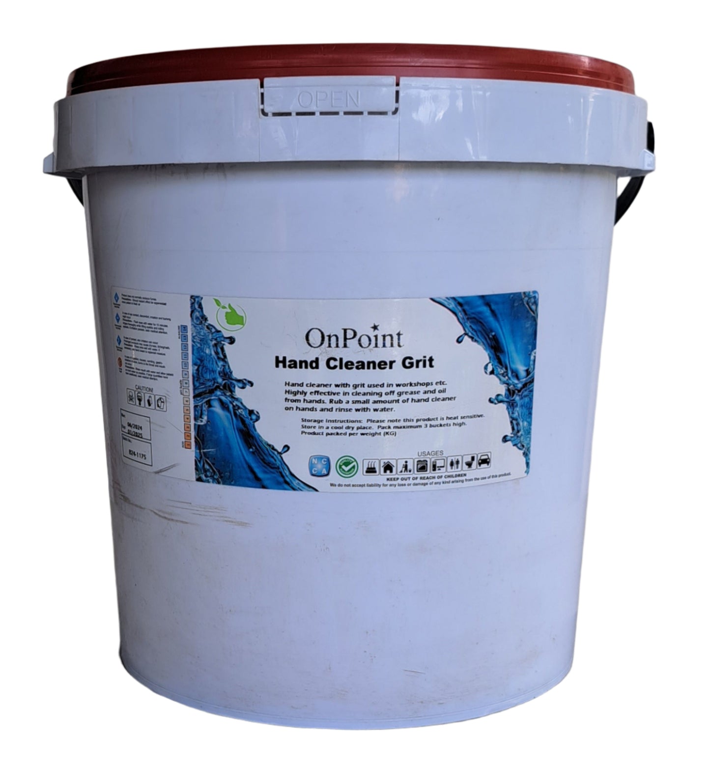 HAND CLEANER   GRIT   20KG - COLOUR
