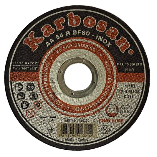 SLIMLINE CUTTING DISC 115 X 1 KARBOSAN