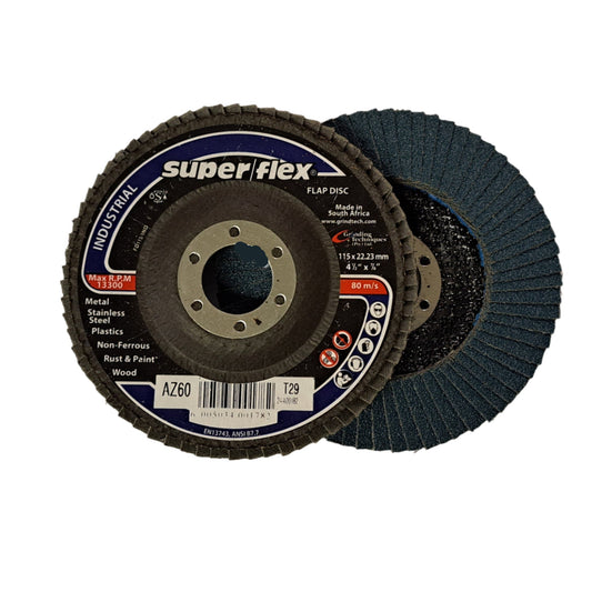 FLAP DISC  SUPERFLEX ZIRC - 115 X 22MM