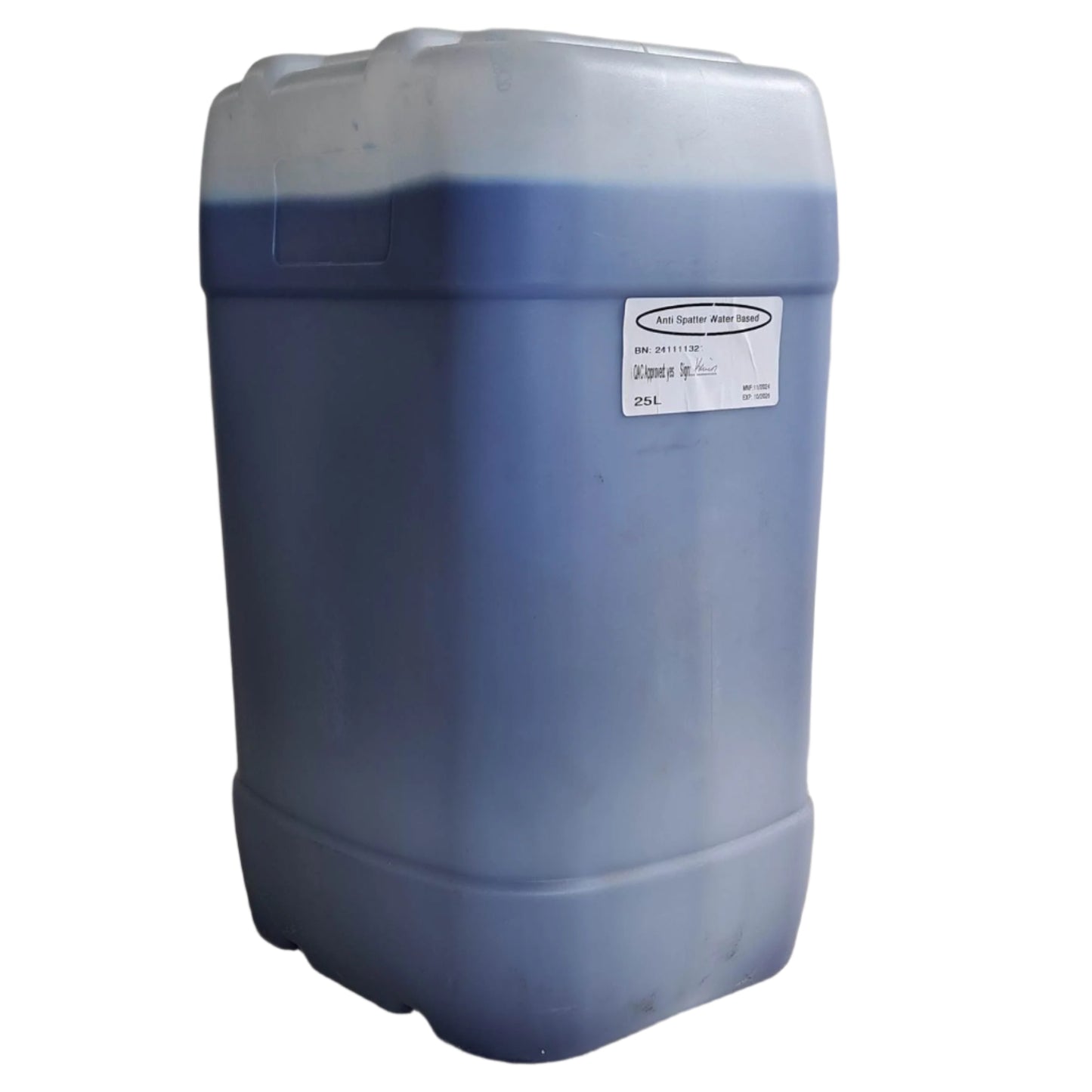 ANTI SPATTER W/BASED - 25LTR BLUE (SPRAY ON)