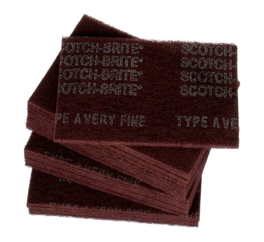 SCOTCHBRITE PAD  (MAROON)